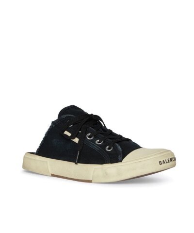 Balenciaga Women's Paris Sneaker Mule In Black