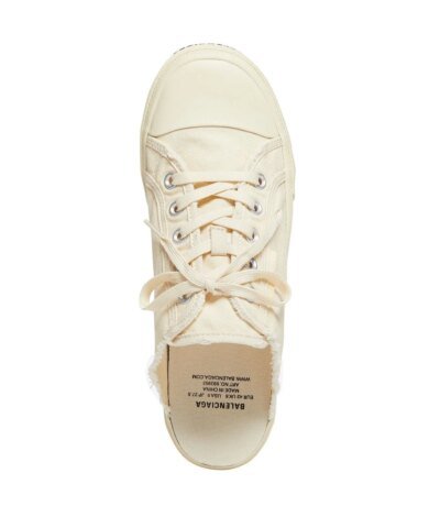 Balenciaga Women's Paris Sneaker Mule In Off White