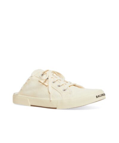 Balenciaga Women's Paris Sneaker Mule In Off White