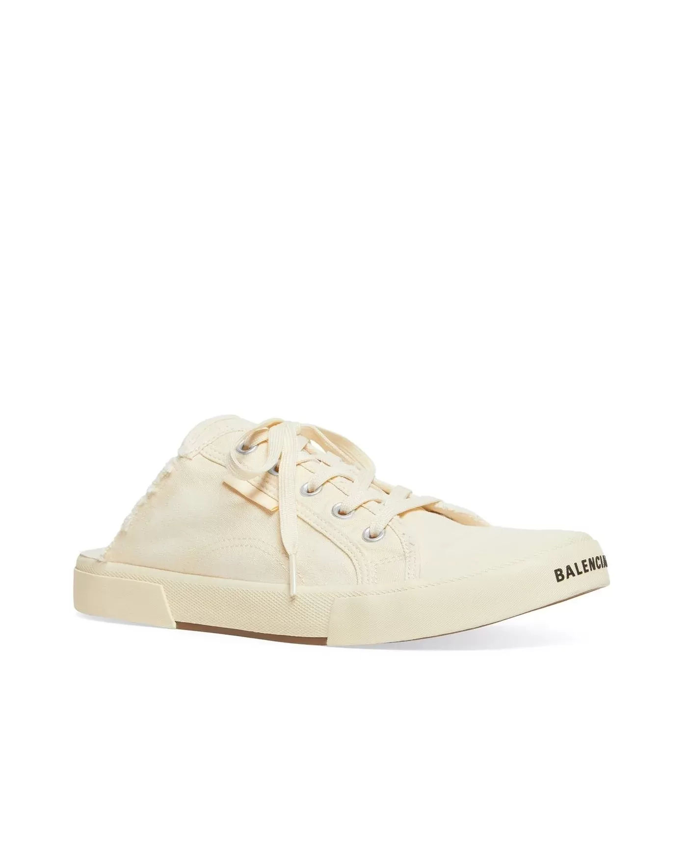 Balenciaga Women's Paris Sneaker Mule In Off White