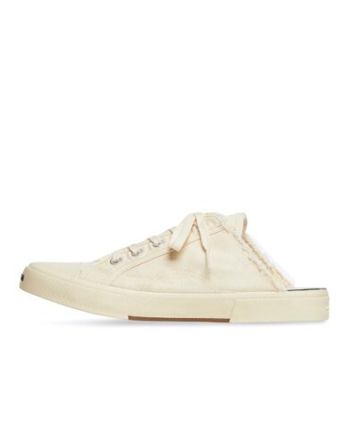 Balenciaga Women's Paris Sneaker Mule In Off White