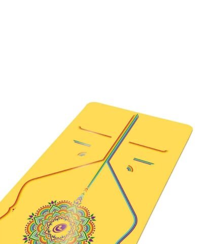 Liforme Yellow Rainbow Hope Yoga Mat