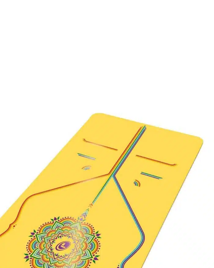 Liforme Yellow Rainbow Hope Yoga Mat