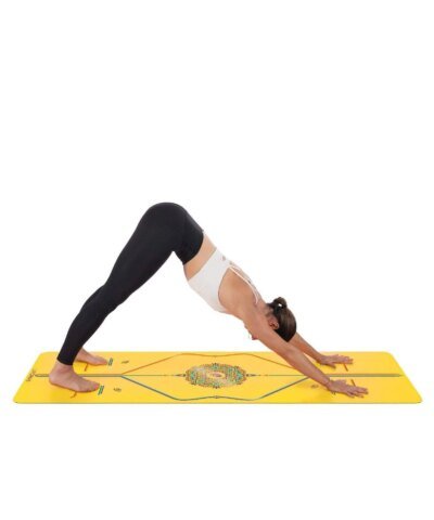Liforme Yellow Rainbow Hope Yoga Mat