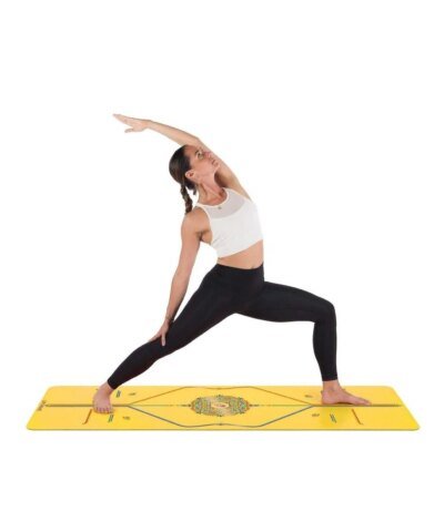 Liforme Yellow Rainbow Hope Yoga Mat