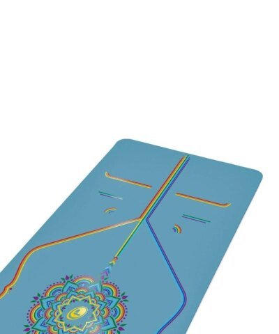 Liforme Blue Rainbow Hope Yoga Mat