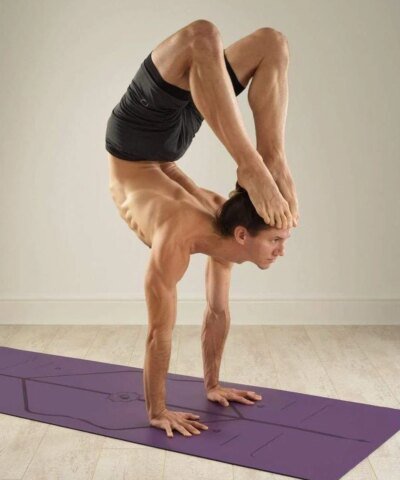 Liforme Yoga Mat, Purple Earth