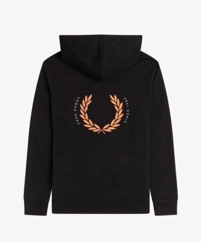 Fred Perry Laurel Wreath Hooded Sweatshirt