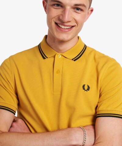 Fred Perry Slim Fit Twin Tipped Polo
