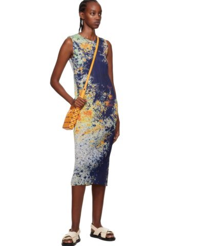 Bao Bao Lssey Miyake Orange Prism Frost Bag