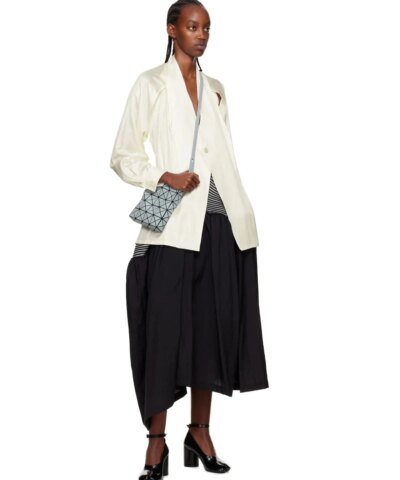 Bao Bao Lssey Miyake Gray Prism Frost Bag