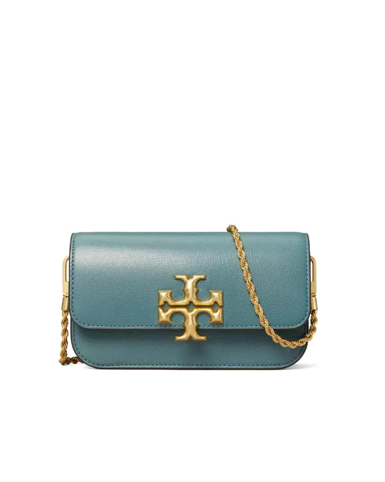 Tory Burch Brisk Blue Eleanor Phone Crossbody Bag