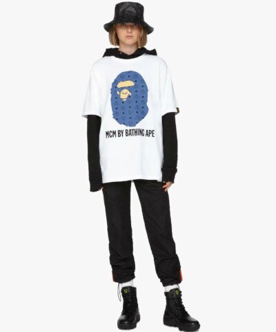 MCM x BAPE Ape Head T-Shirt