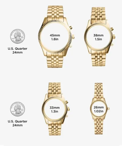 MICHAEL KORS Runway Pavé Silver-Tone Watch