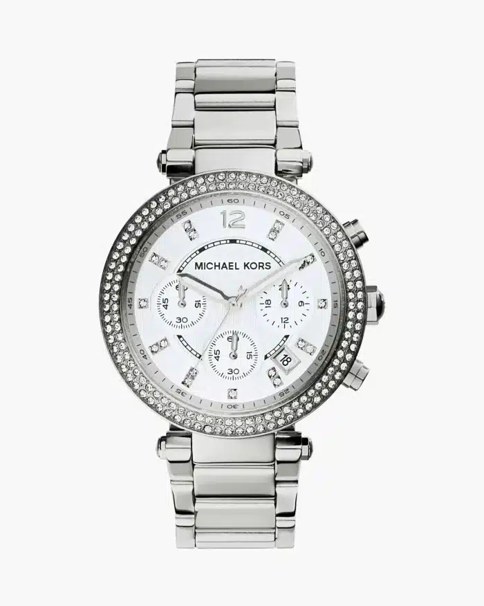 MICHAEL KORS Parker Silver-Tone Watch