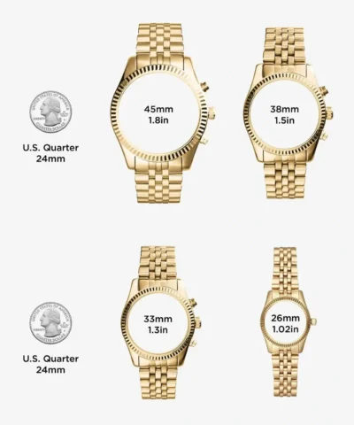 MICHAEL KORS Runway Coated Stainless Steel Red Watch