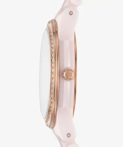 MICHAEL KORS Petite Runway Pavé Ceramic Watch