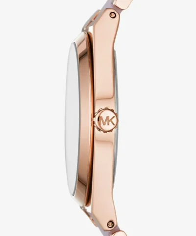 MICHAEL KORS Channing Rose Gold-Tone and Acetate Watch