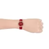 Michael Kors Round Chronograph Red Dial Ladies Watch, MK 6805