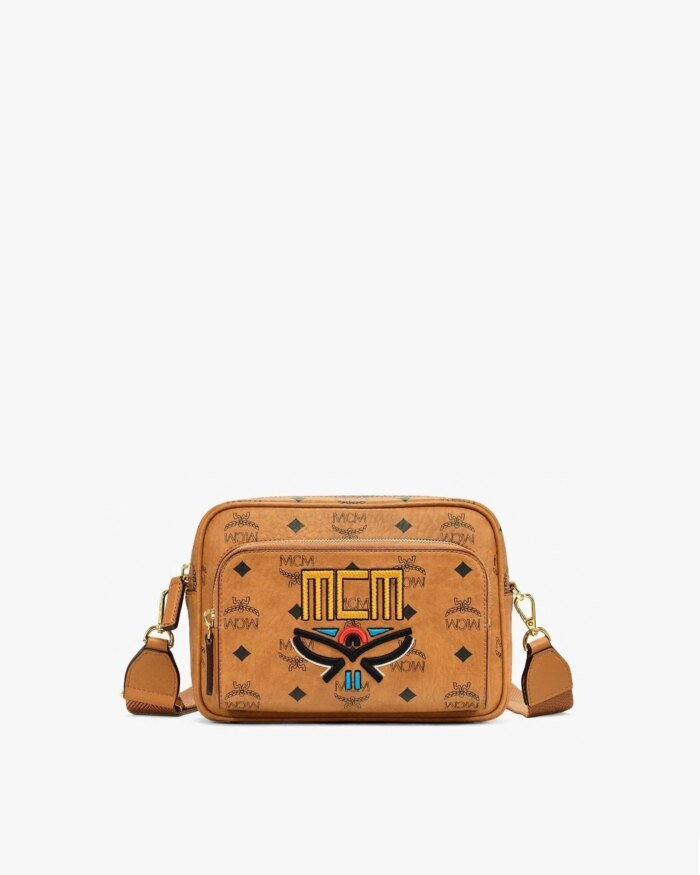 MCM Women's Klassik Geo Laurel Small Crossbody