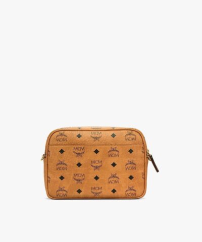 MCM Men's Klassik Geo Laurel Small Crossbody