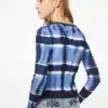 MICHAEL MICHAEL KORS Tie-Dye Stretch-Viscose Sweater