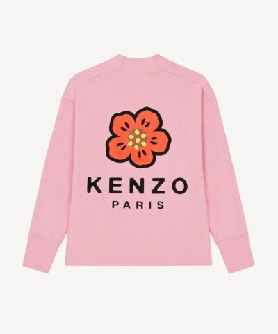 Kenzo "Boke Flower" Rose Cardigan