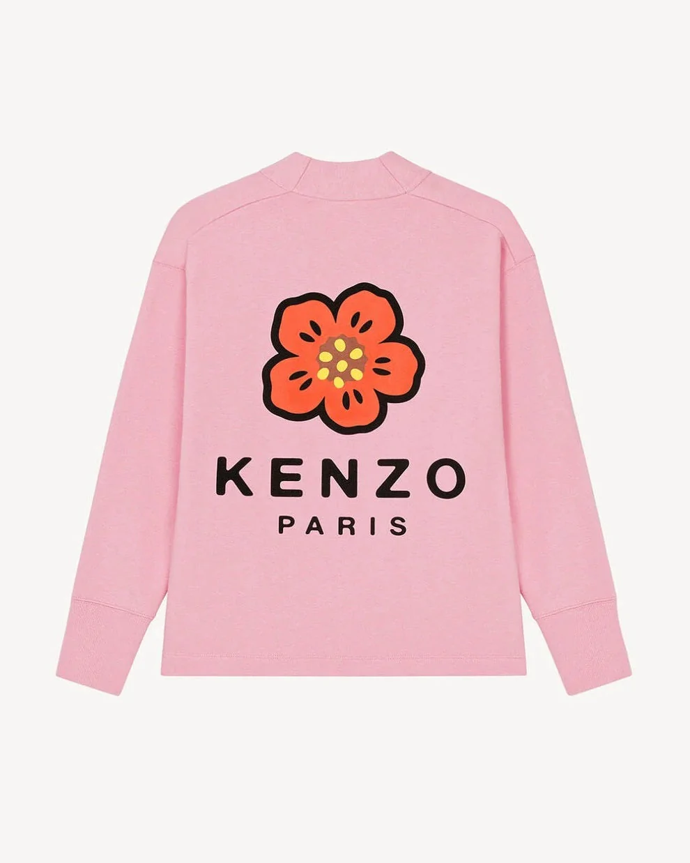 Kenzo "Boke Flower" Rose Cardigan