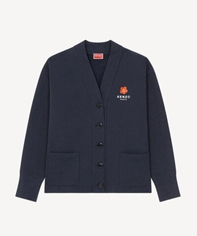 Kenzo "Boke Flower" Midnight Blue Cardigan
