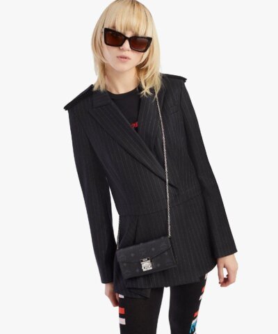 MCM Patricia Crossbody Wallet in Visetos