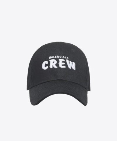 Balenciaga Women's Crew Embroidered Logo Cap