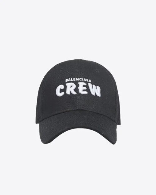 Balenciaga Women's Crew Embroidered Logo Cap
