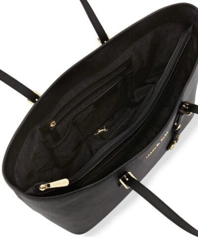 MICHAEL KORS Medium Jet Set Saffiano Travel Tote,-MICHAEL MICHAEL KORS-Fashionbarn shop