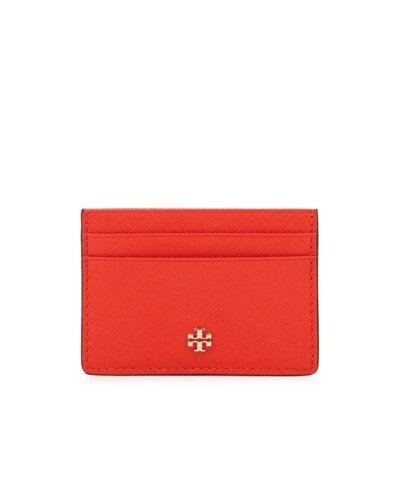 Tory Burch Robinson Leather Card Case