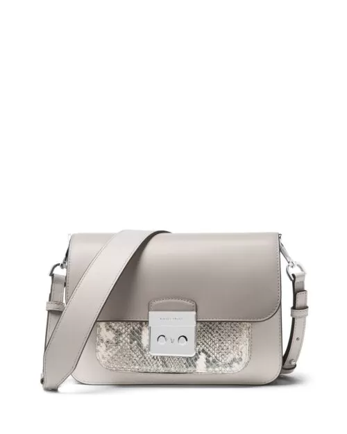 MICHAEL Michael Kors Sloan Editor Large Shoulder Bag - Silver Hardware