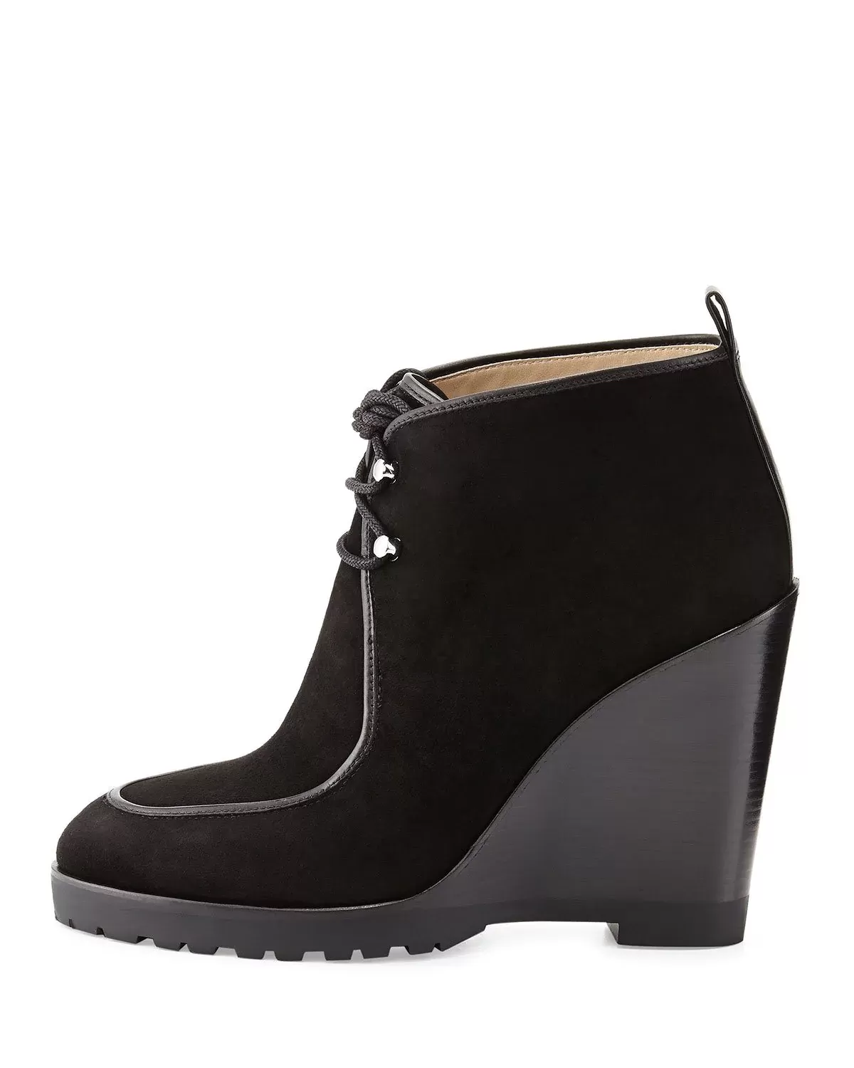 Michael Michael Kors Beth Wedge Lace-Up Ankle Booties