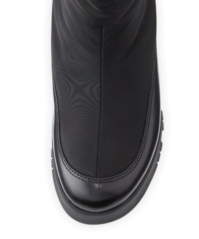 Prada Linea Rossa Nylon Platform Snow Boot