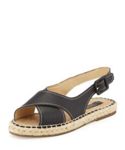 Pour la Victoire Olivia Leather Espadrille Sandal