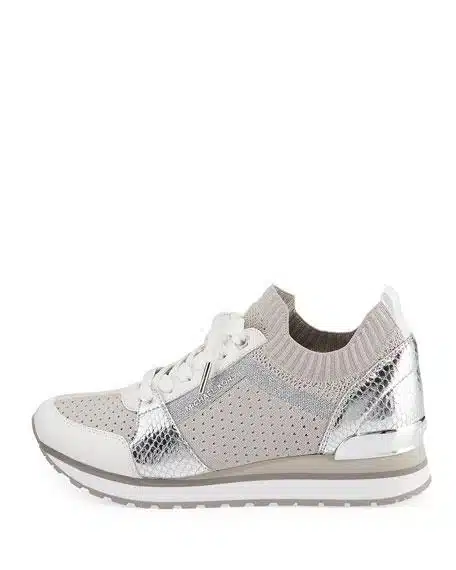 MICHAEL Michael Kors Billie Knit Trainer Lace Up Sneakers