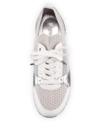 MICHAEL Michael Kors Billie Knit Trainer Lace Up Sneakers