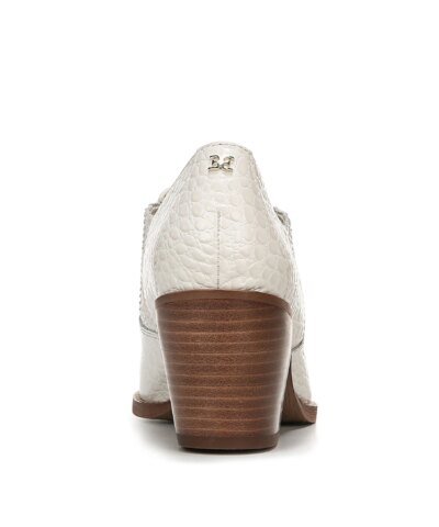 Sam Edelman Walton Crocodile-Embossed Ankle Booties