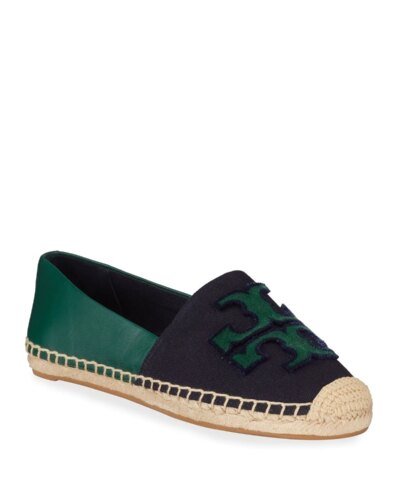 Tory Burch Ines Fil Coupe Two-Tone Espadrilles