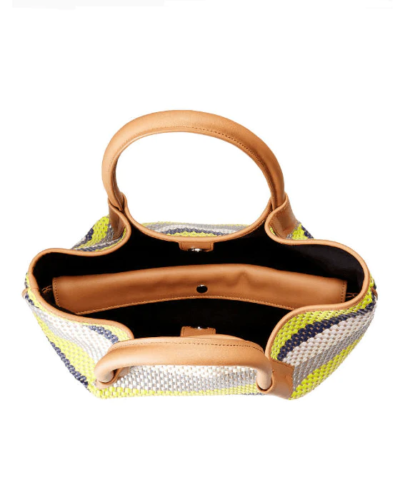 Vince Camuto - Harlo Tote (Pink Bliss/Chestnut Brown) Tote - Fashionbarn shop - 4