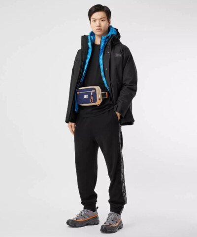 Burberry Logo Appliqué Two-tone ECONYL® Bum Bag