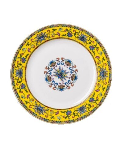 Jingdezhen 5 Pieces Enamel Porcelain Chinese Dinnerware Set