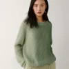 Noralux Mohair Blended Round Neck Sweater