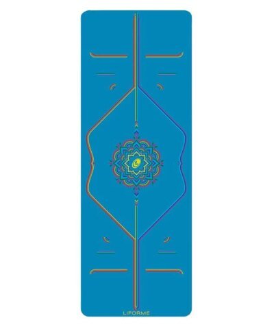 Liforme Blue Rainbow Hope Yoga Mat