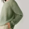 Noralux Mohair Blended Round Neck Sweater