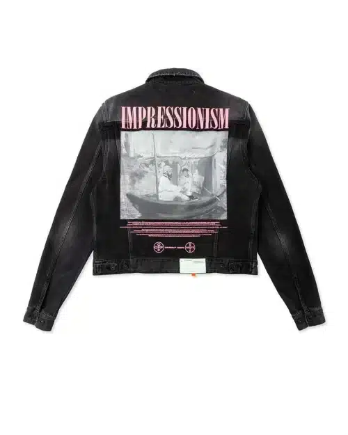 Off- White Exaggerated Denim Jacket