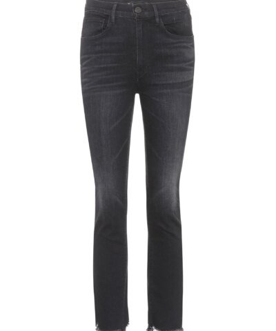 3X1 W3 Straight Authentic Jeans, Black